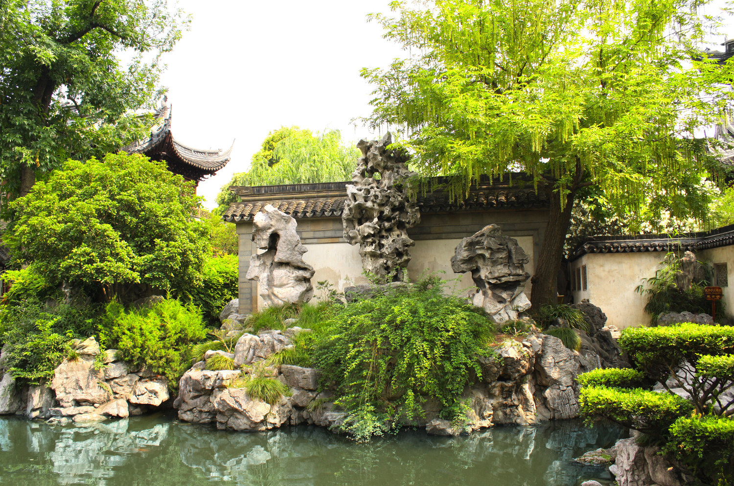 Le jardin Yu à Shanghai en Chine - information et guide de visite du jardin